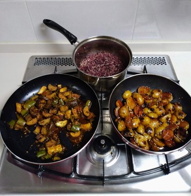 Cooking a meal is a self-love activity