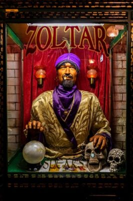 Zoltar the fortune telling machine