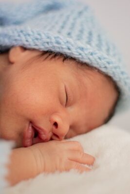 newborn baby sleeping